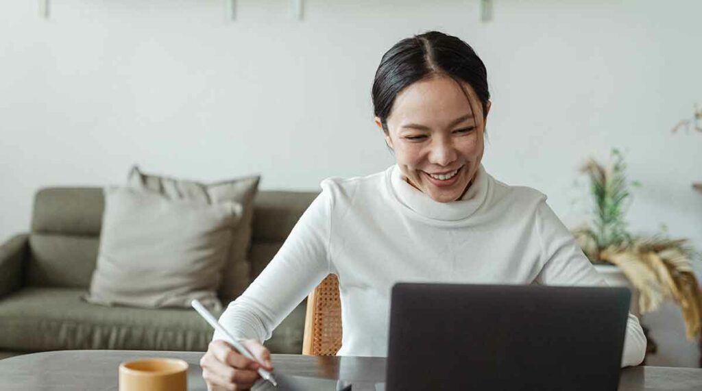 A native speaker transcribes audio from an international conference call.